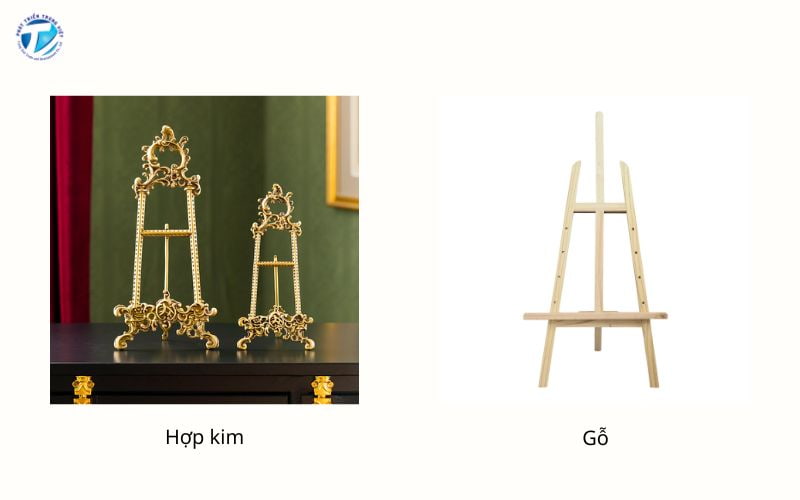 Chất liệu giá đỡ khung tranh